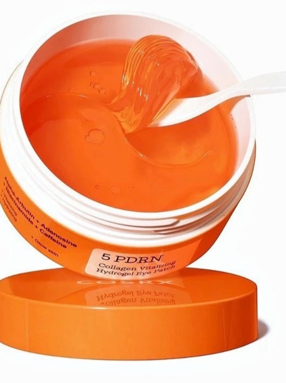 COSRX 5 PDRN Collagen Vitalizing Hydrogel Eye Patch Patches Orange NWT